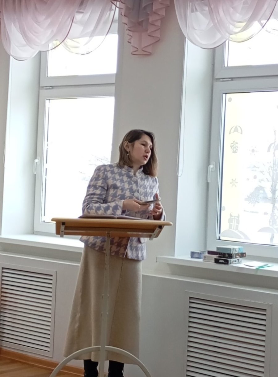 Выступление на МО