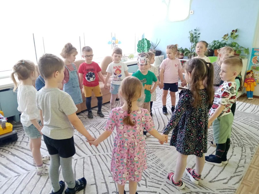 Гульня-расказванне забаўлянкі 